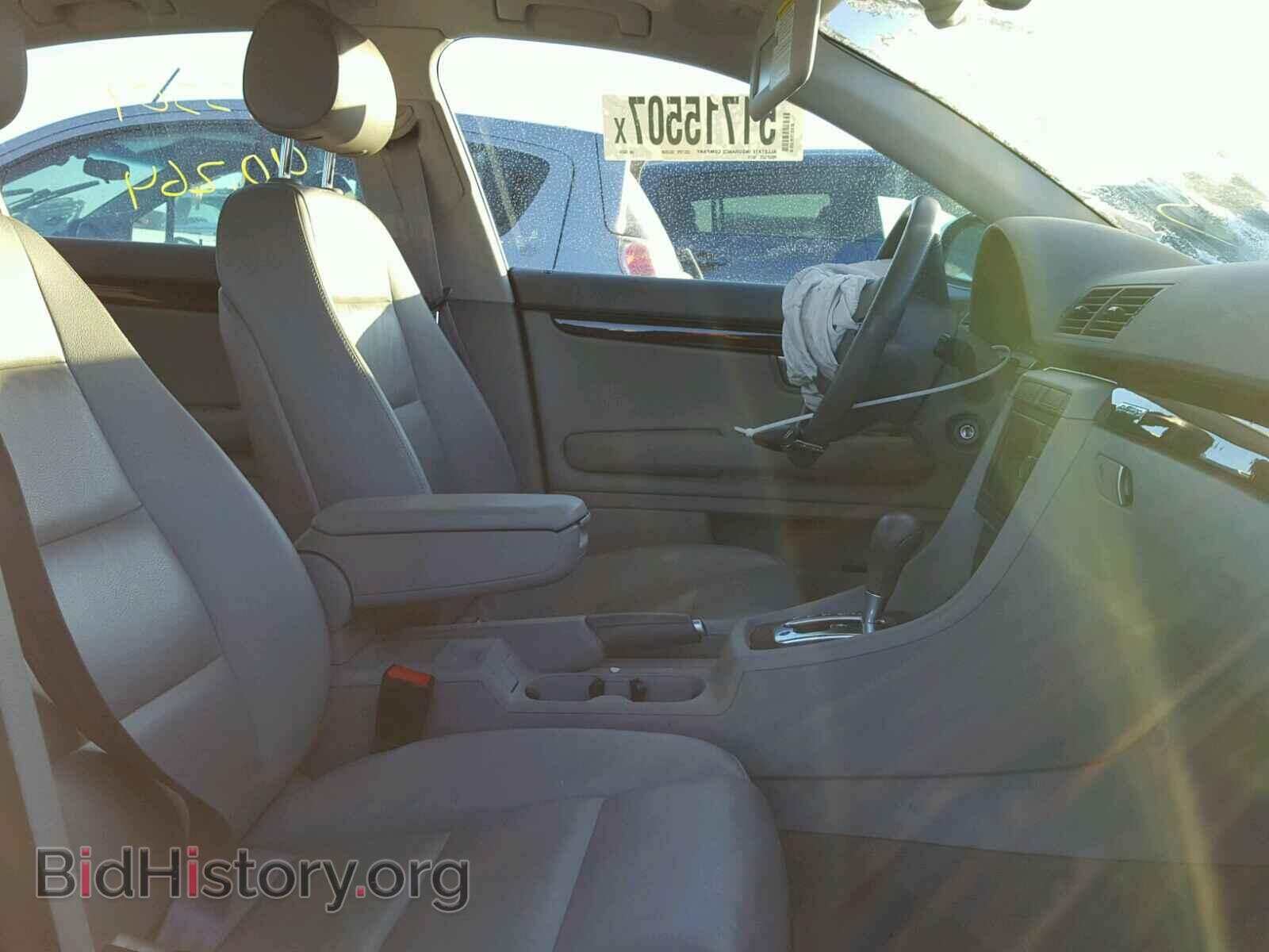 2005 AUDI A4 - VIN: WAUDG78E95A553315 - Фото 5