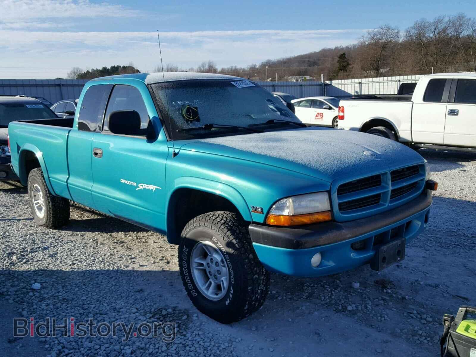 Фотография 1B7GG23Y2VS282192 - DODGE DAKOTA 1997