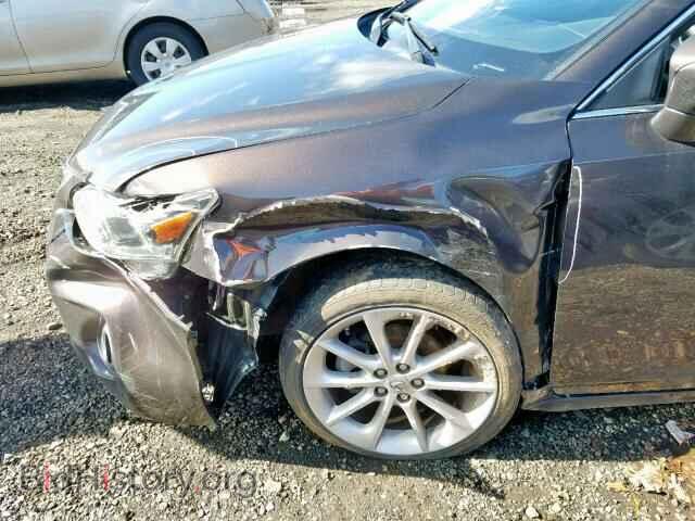 2012 LEXUS CT 200 - VIN: JTHKD5BH0C2061708 - Фото 9