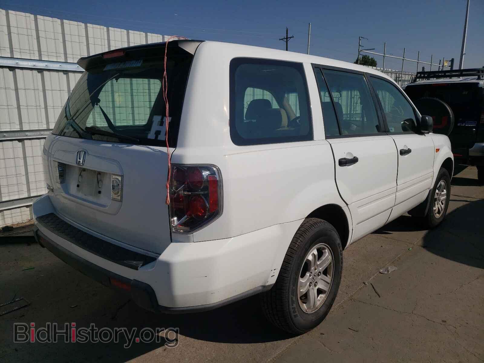 2007 HONDA PILOT - VIN: 5FNYF28107B018021 - Фото 4