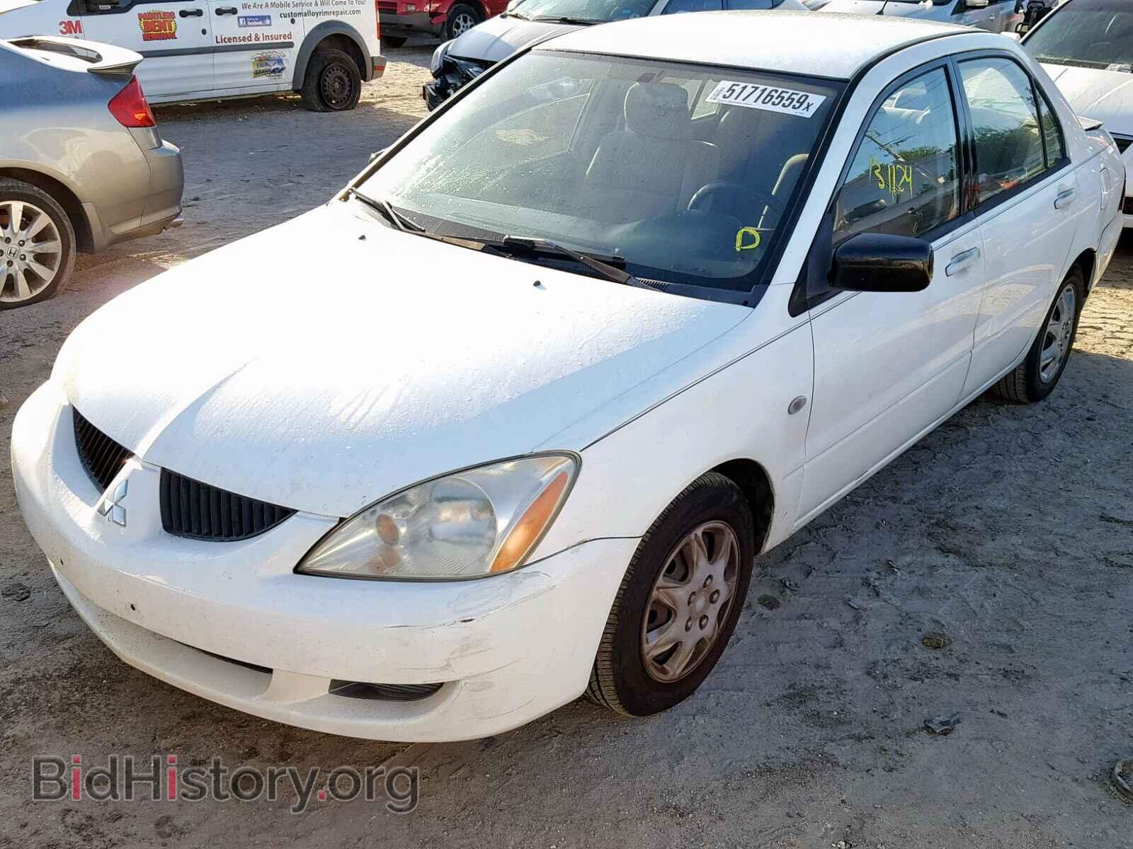 2004 MITSUBISHI LANCER - VIN: JA3AJ26E34U013130 - Фото 2