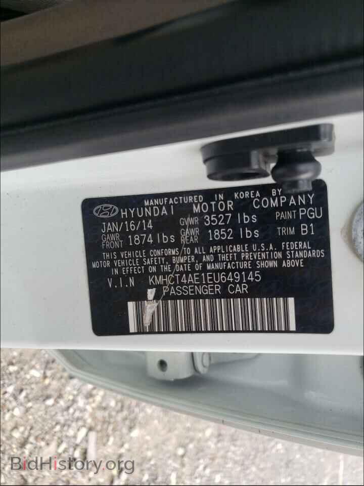 2014 HYUNDAI ACCENT - VIN: KMHCT4AE1EU649145 - Фото 10