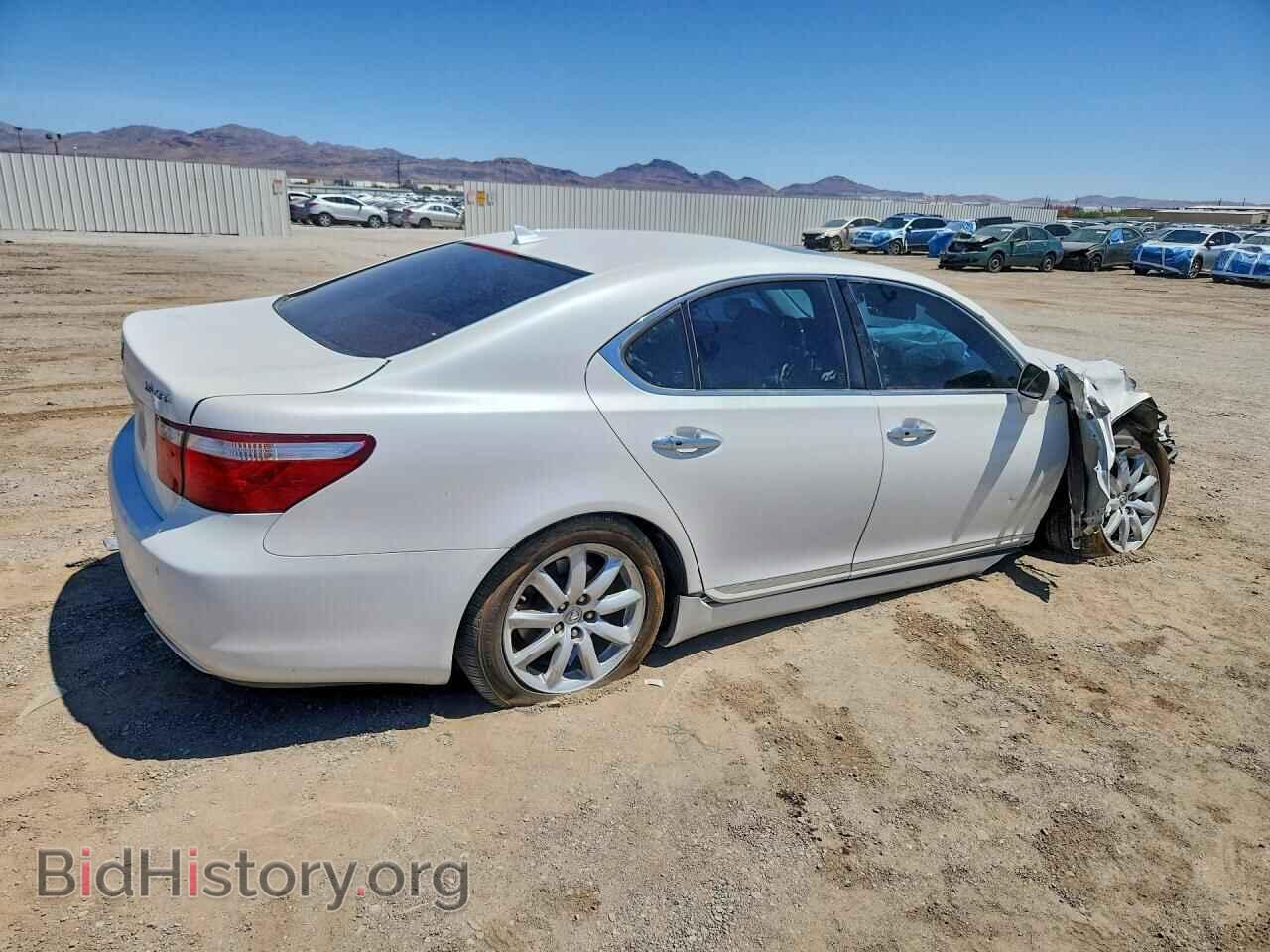 2008 LEXUS LS460 - VIN: JTHBL46F685066892 - Фото 3