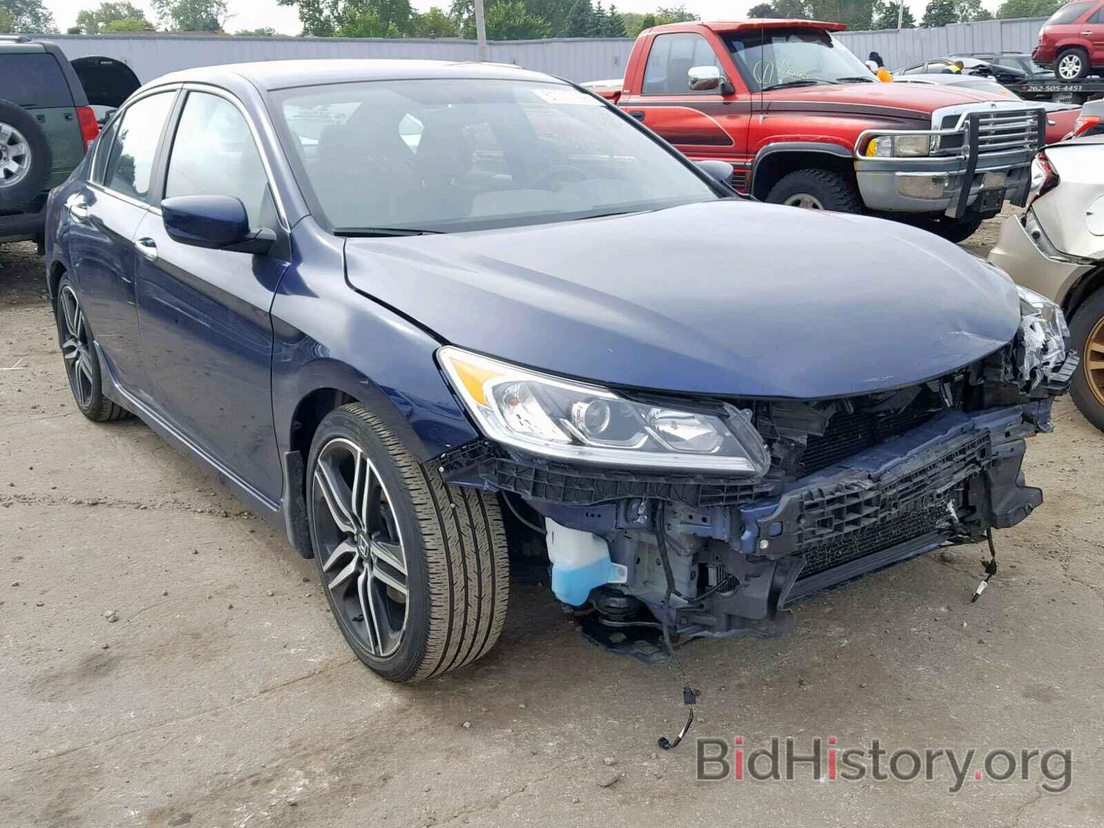 Photo 1HGCR2F55HA288459 - HONDA ACCORD SPO 2017