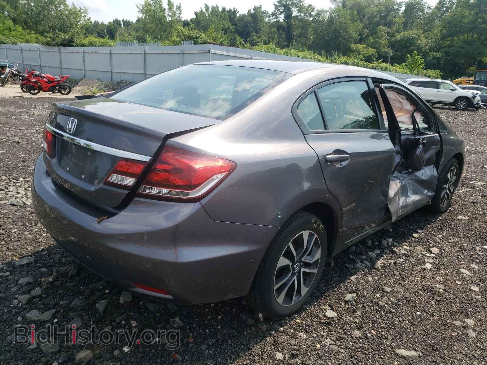 2015 HONDA CIVIC - VIN: 19XFB2F80FE253025 - Фото 4