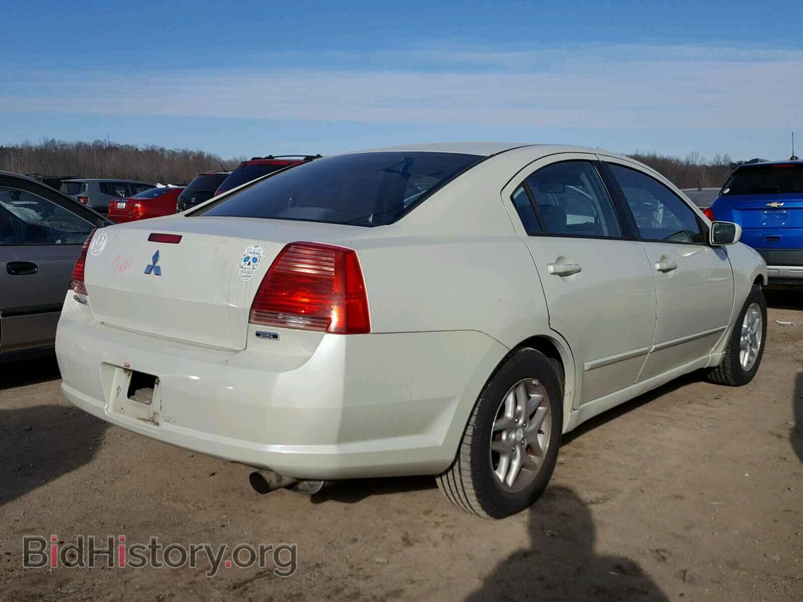 2004 MITSUBISHI GALANT - VIN: 4A3AB36FX4E099640 - Фото 4