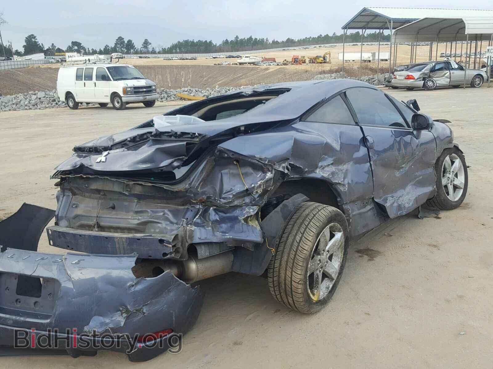 2008 MITSUBISHI ECLIPSE - VIN: 4A3AK24F48E021292 - Фото 4