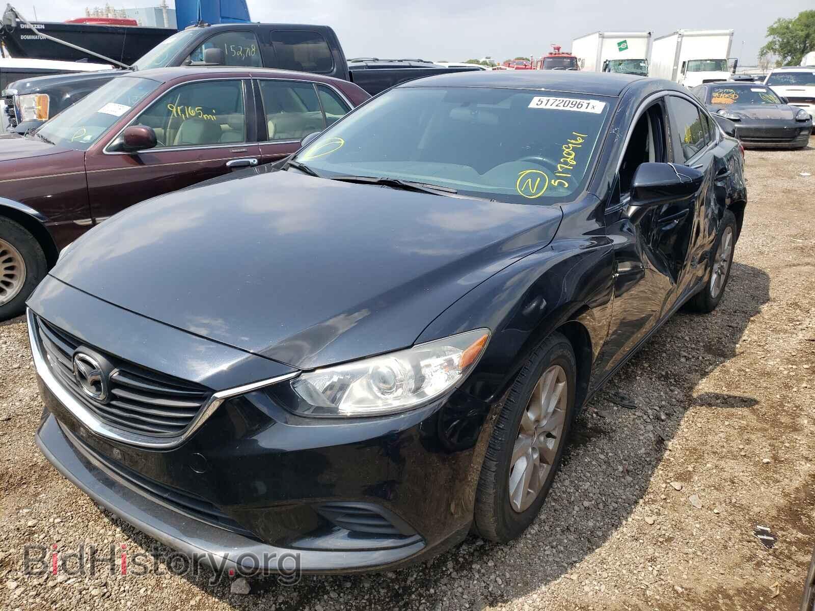 2014 MAZDA 6 - VIN: JM1GJ1U65E1140370 - Фото 2