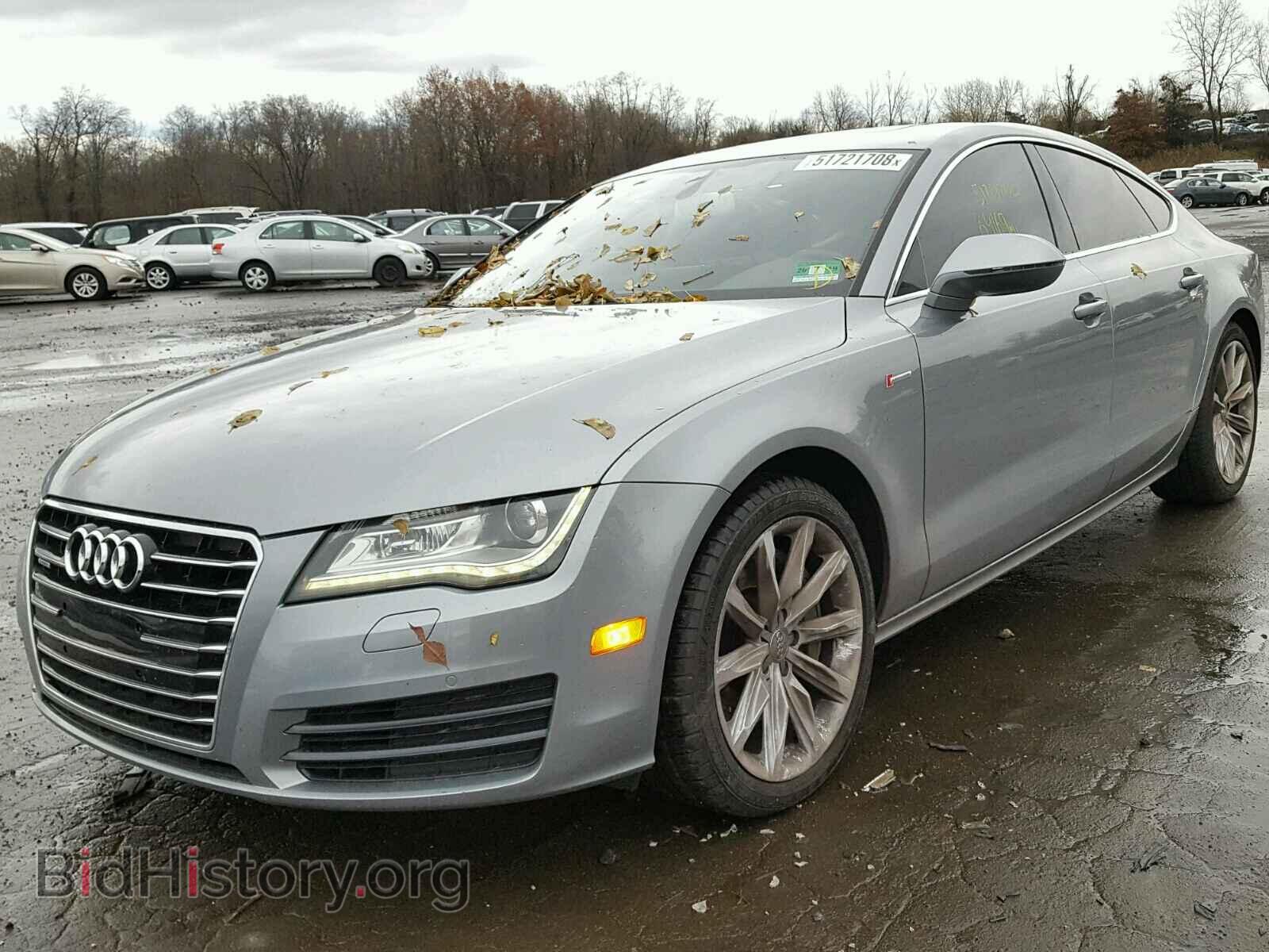 2012 AUDI A7 - VIN: WAUYGAFC4CN149215 - Фото 2