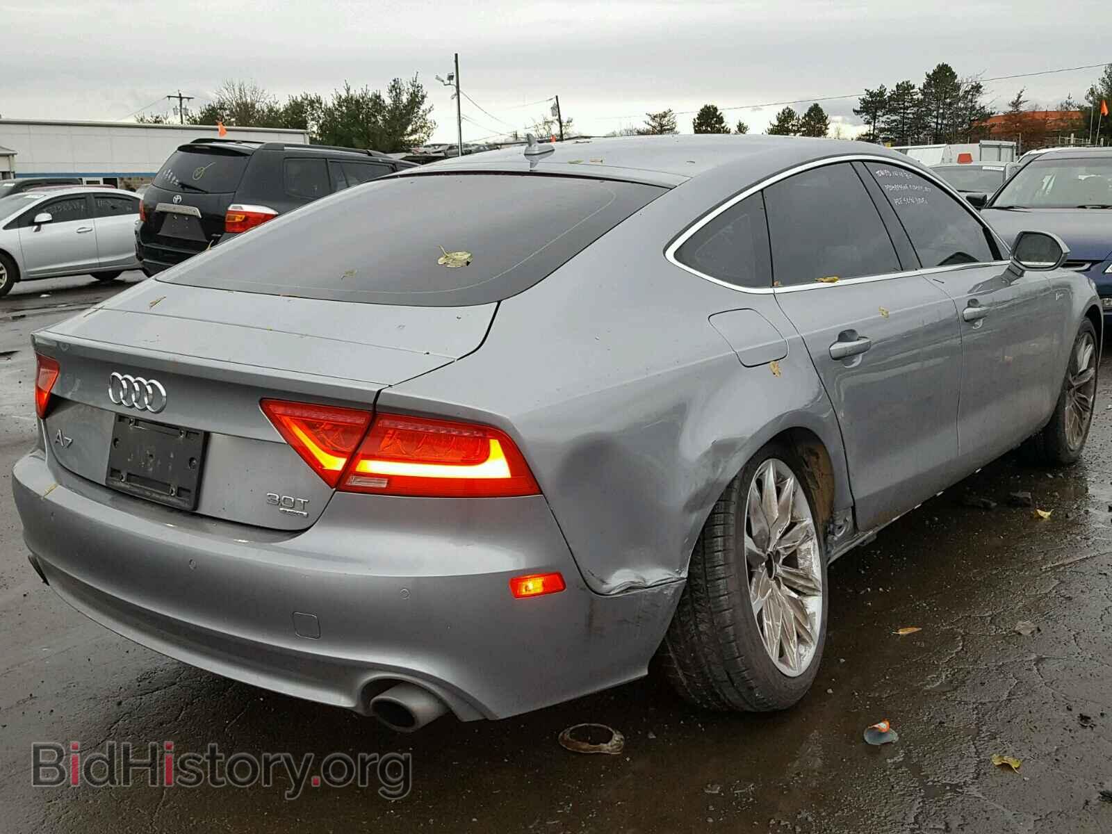 2012 AUDI A7 - VIN: WAUYGAFC4CN149215 - Фото 4