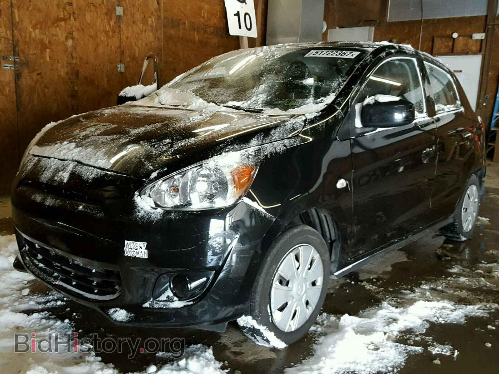 2015 MITSUBISHI MIRAGE - VIN: ML32A3HJ3FH002357 - Фото 2