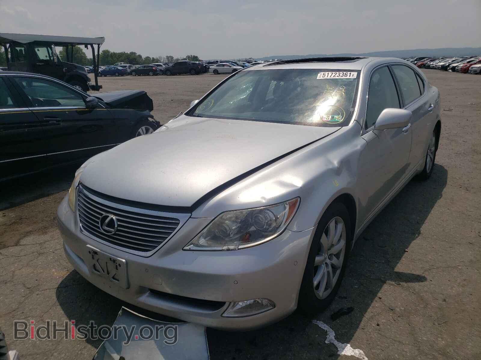 2008 LEXUS LS460 - VIN: JTHGL46F185024880 - Фото 2