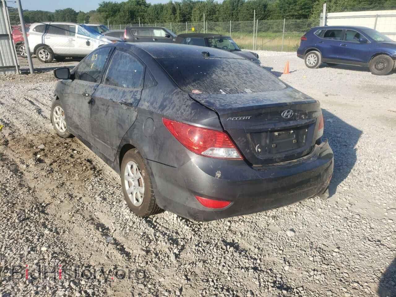 2012 HYUNDAI ACCENT - VIN: KMHCT4AE7CU078676 - Photo 3