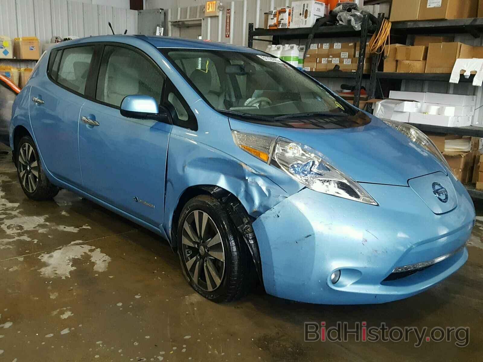 Photo 1N4AZ0CPXFC314142 - NISSAN LEAF 2015