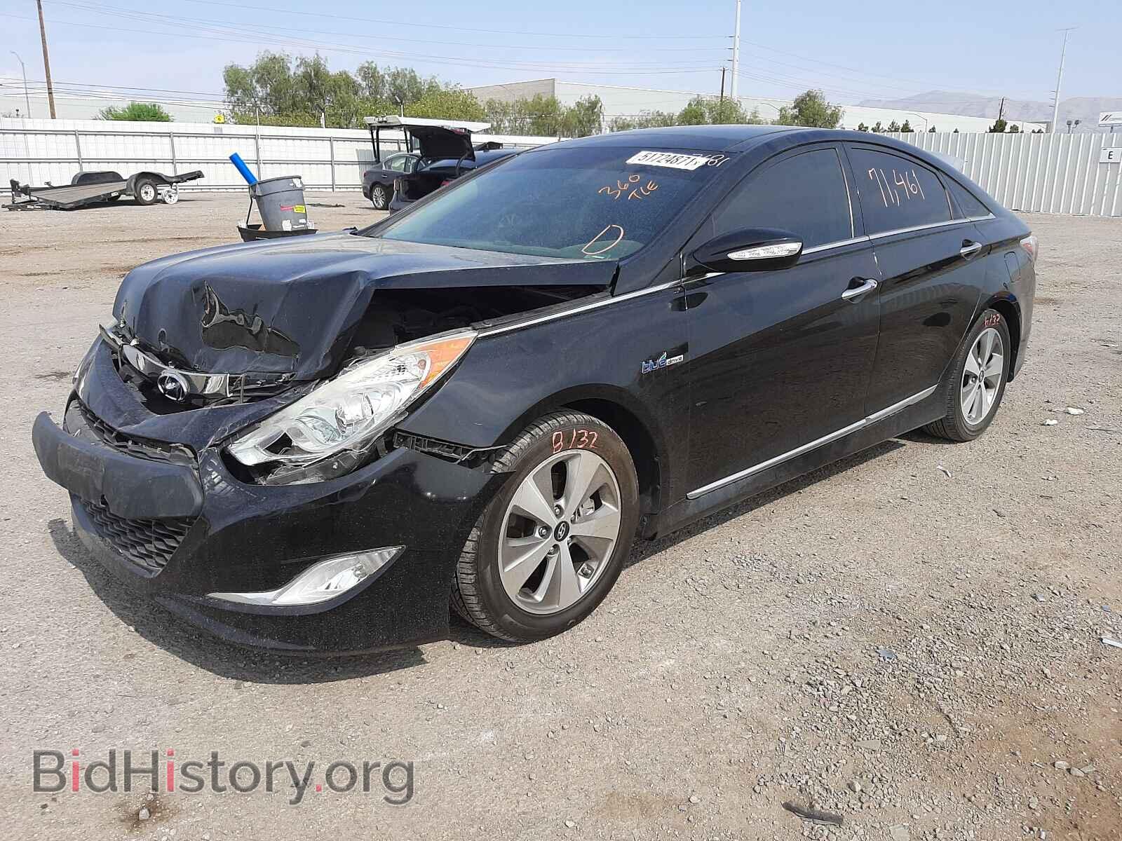 2012 HYUNDAI SONATA - VIN: KMHEC4A46CA055004 - Photo 2