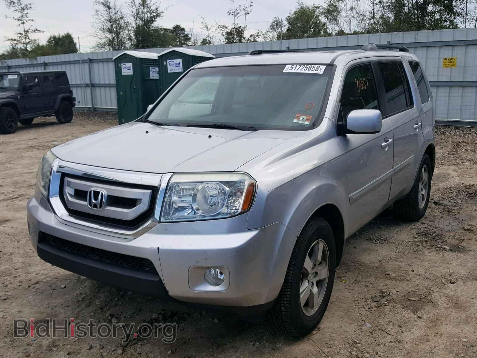 2011 HONDA PILOT EX - VIN: 5FNYF3H49BB017734 - Фото 2