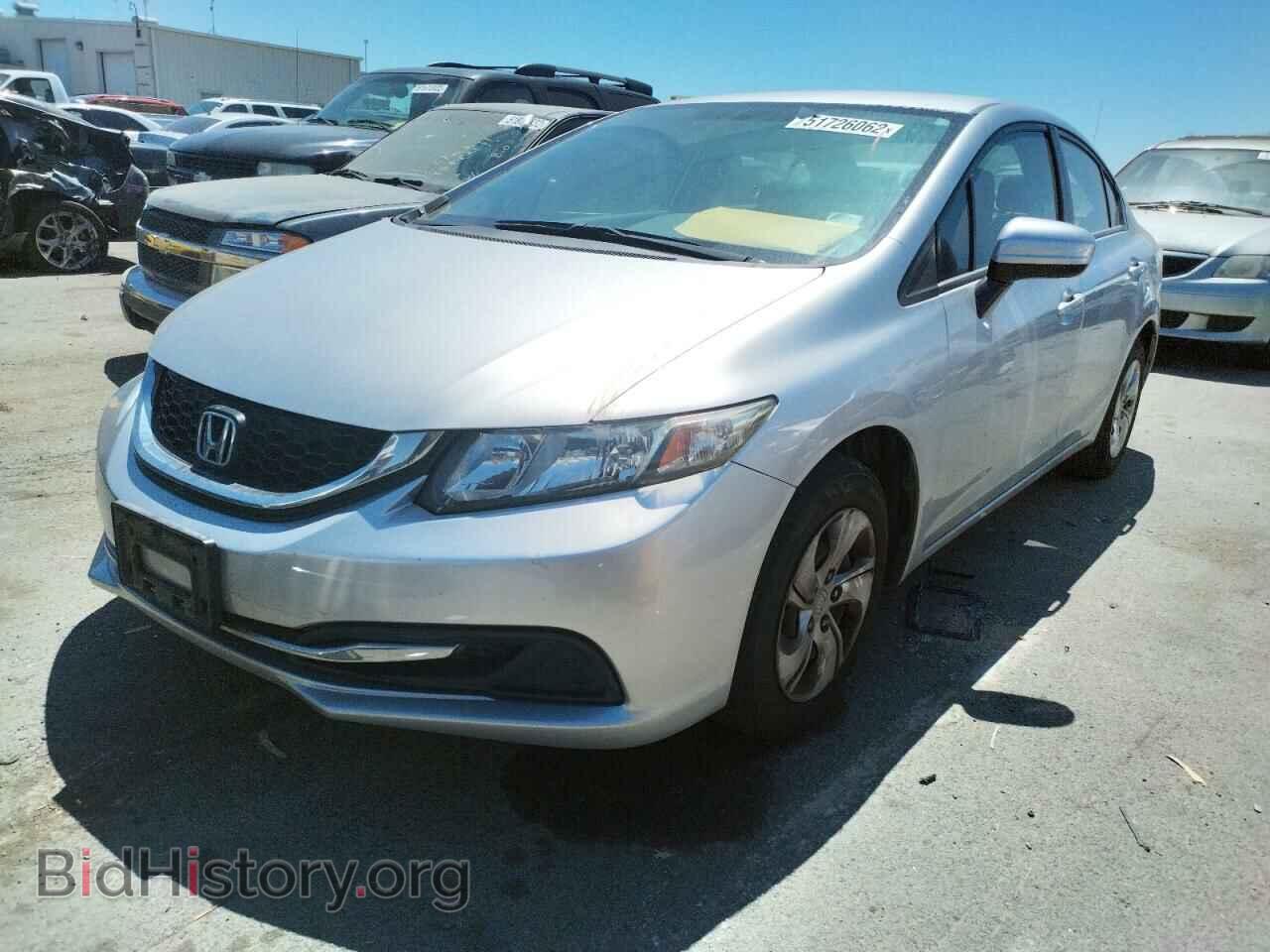 2015 HONDA CIVIC - VIN: 19XFB2F54FE287006 - Фото 2