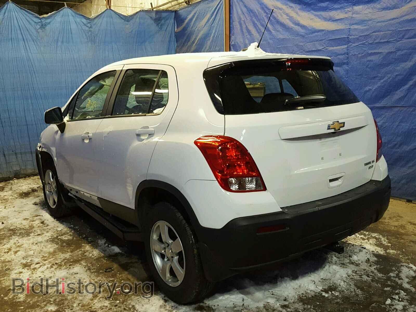 2016 CHEVROLET TRAX - VIN: 3GNCJNSB9GL254672 - Фото 3