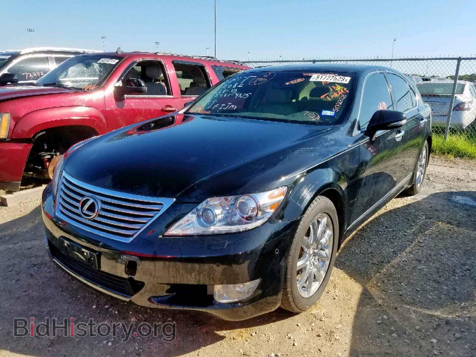 2012 LEXUS LS460 - VIN: JTHBL5EF5C5112082 - Фото 2