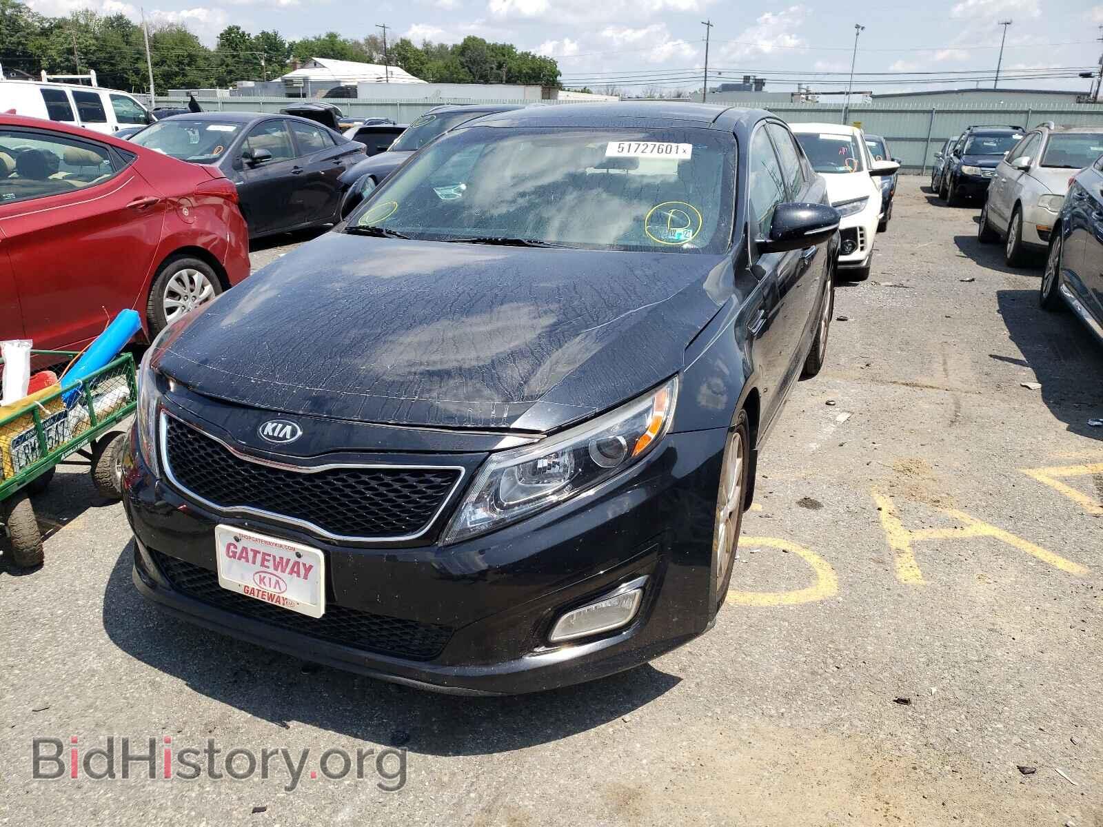 2014 KIA OPTIMA - VIN: 5XXGN4A77EG301261 - Фото 2