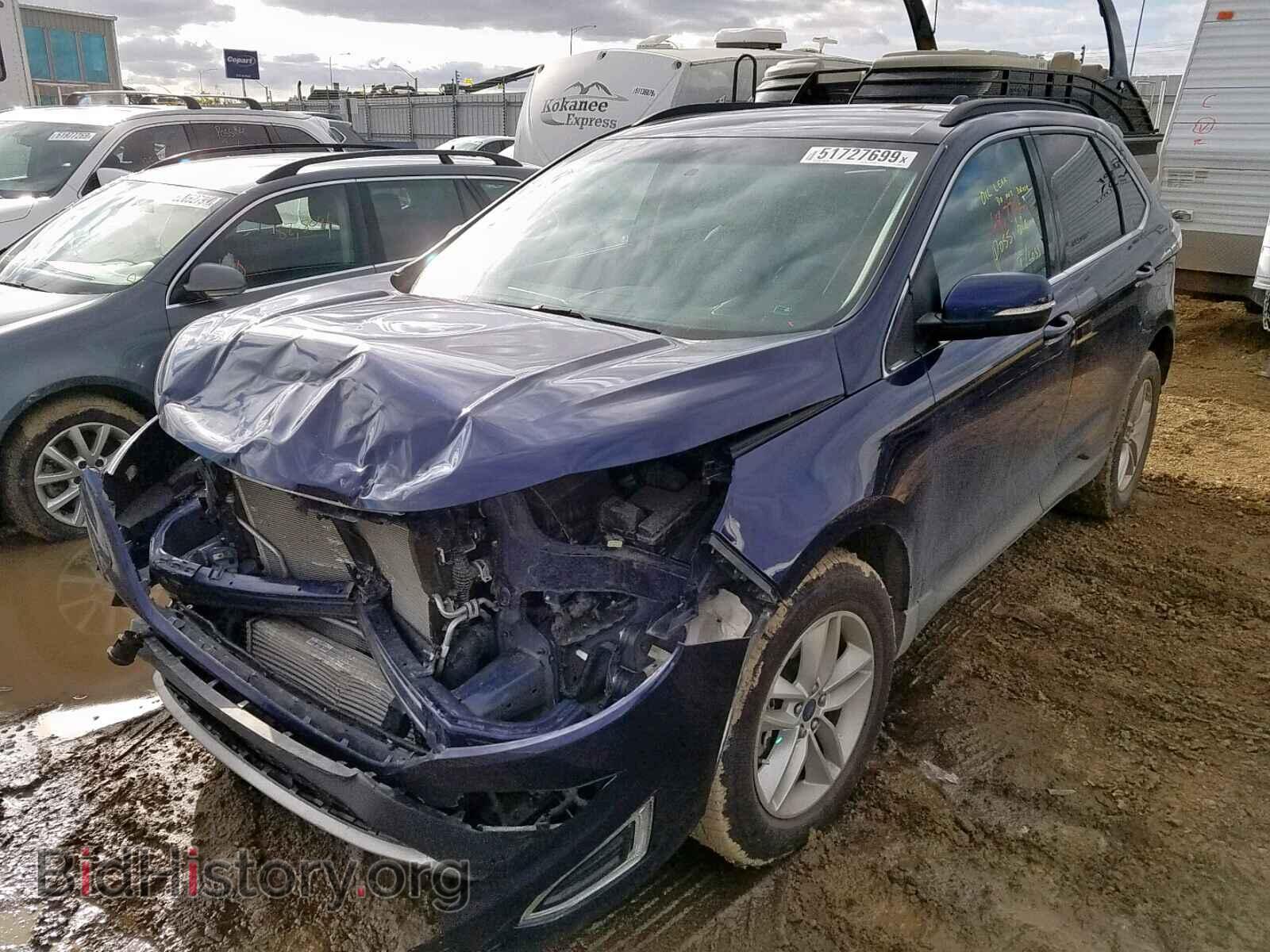 2016 FORD EDGE - VIN: 2FMPK4J92GBC54150 - Фото 2