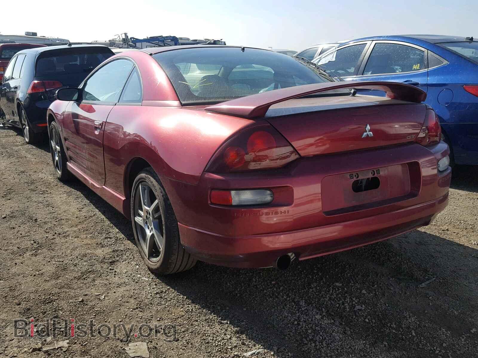 2002 MITSUBISHI ECLIPSE - VIN: 4A3AC54H22E010704 - Фото 3