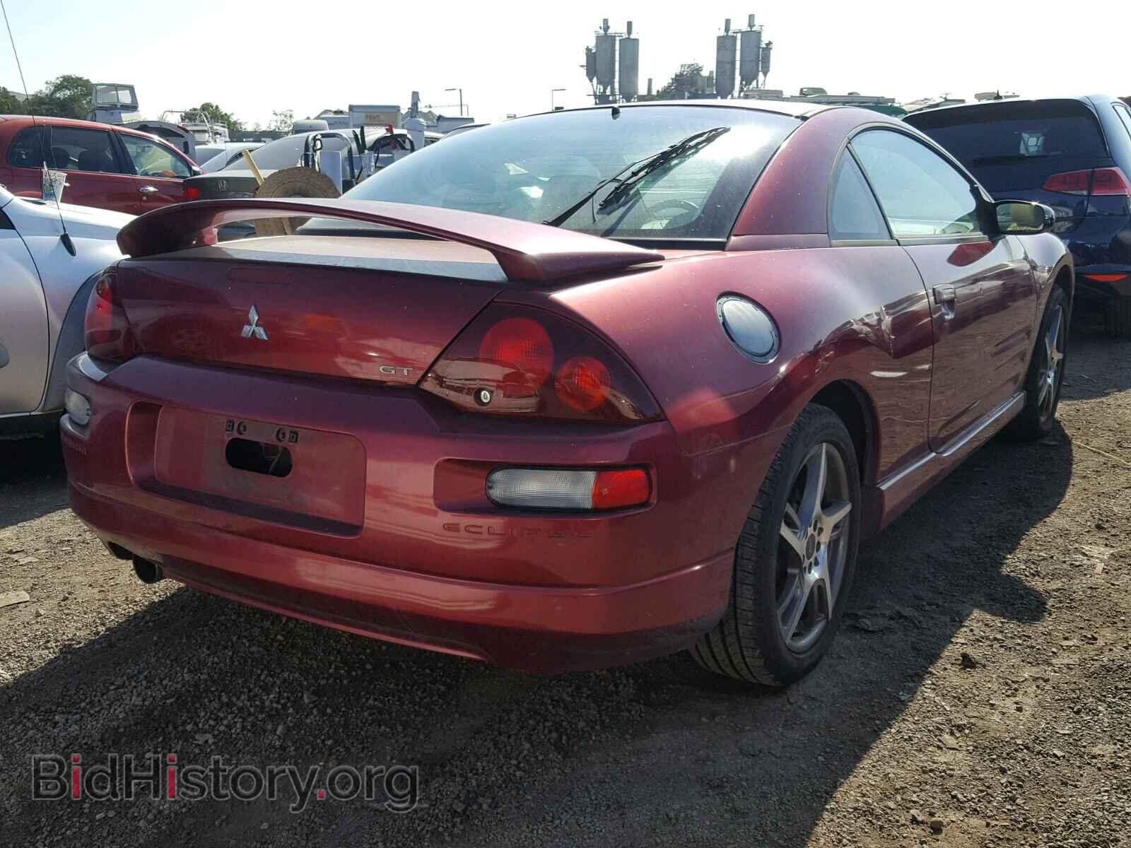 2002 MITSUBISHI ECLIPSE - VIN: 4A3AC54H22E010704 - Фото 4