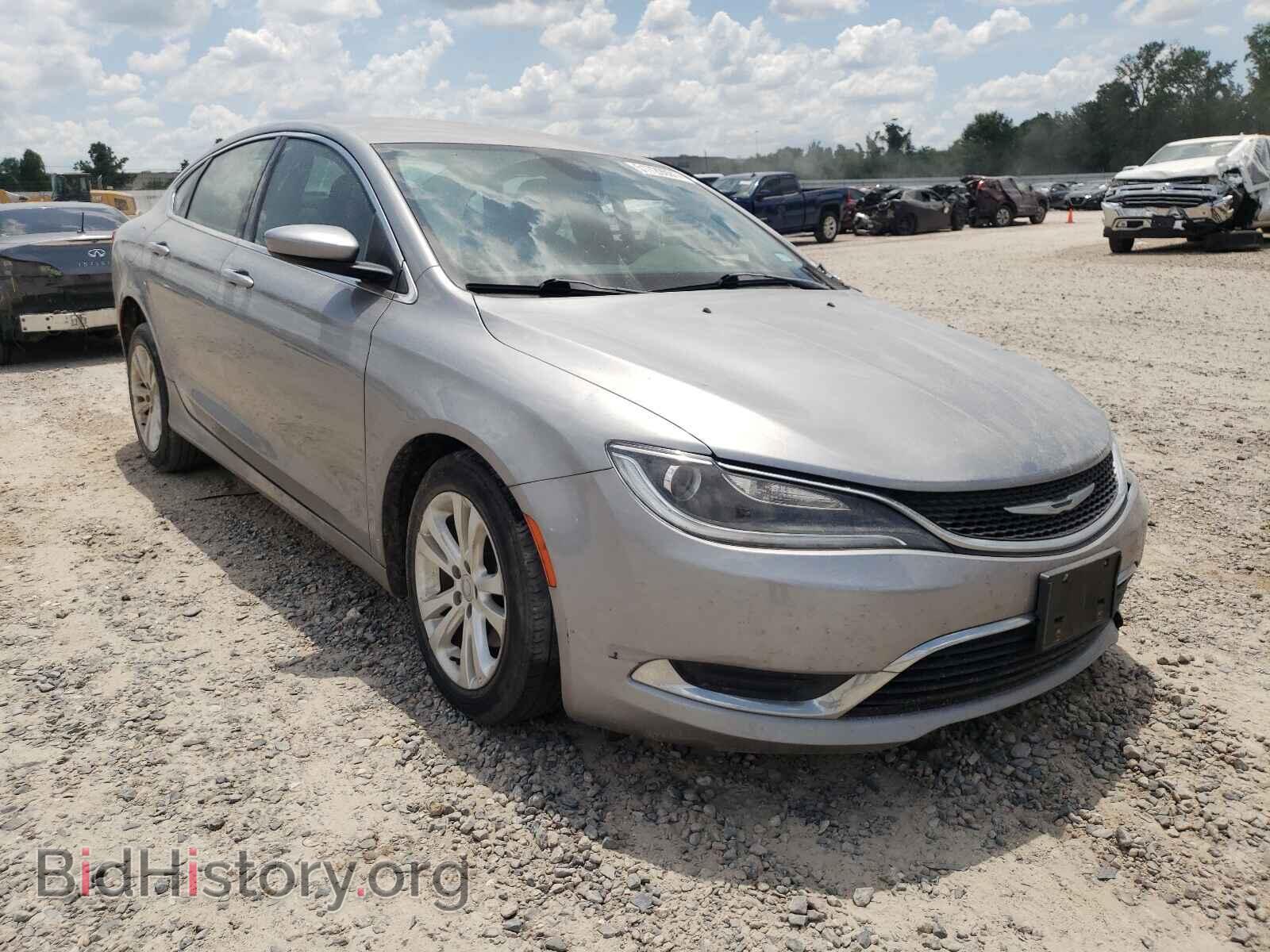 Фотография 1C3CCCAB7GN172548 - CHRYSLER 200 2016