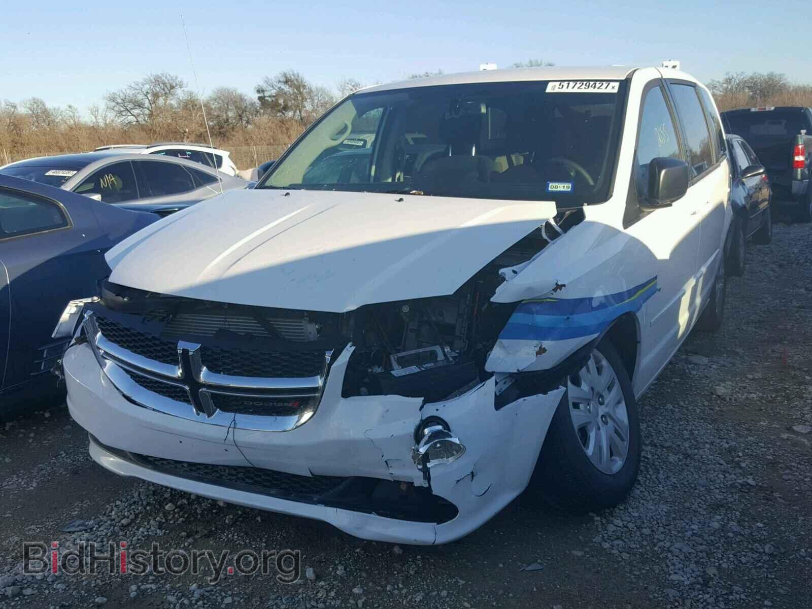 2017 DODGE CARAVAN - VIN: 2C4RDGBG1HR850378 - Фото 2