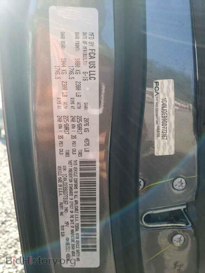 2016 JEEP COMPASS - VIN: 1C4NJDEB9GD773167 - Фото 13