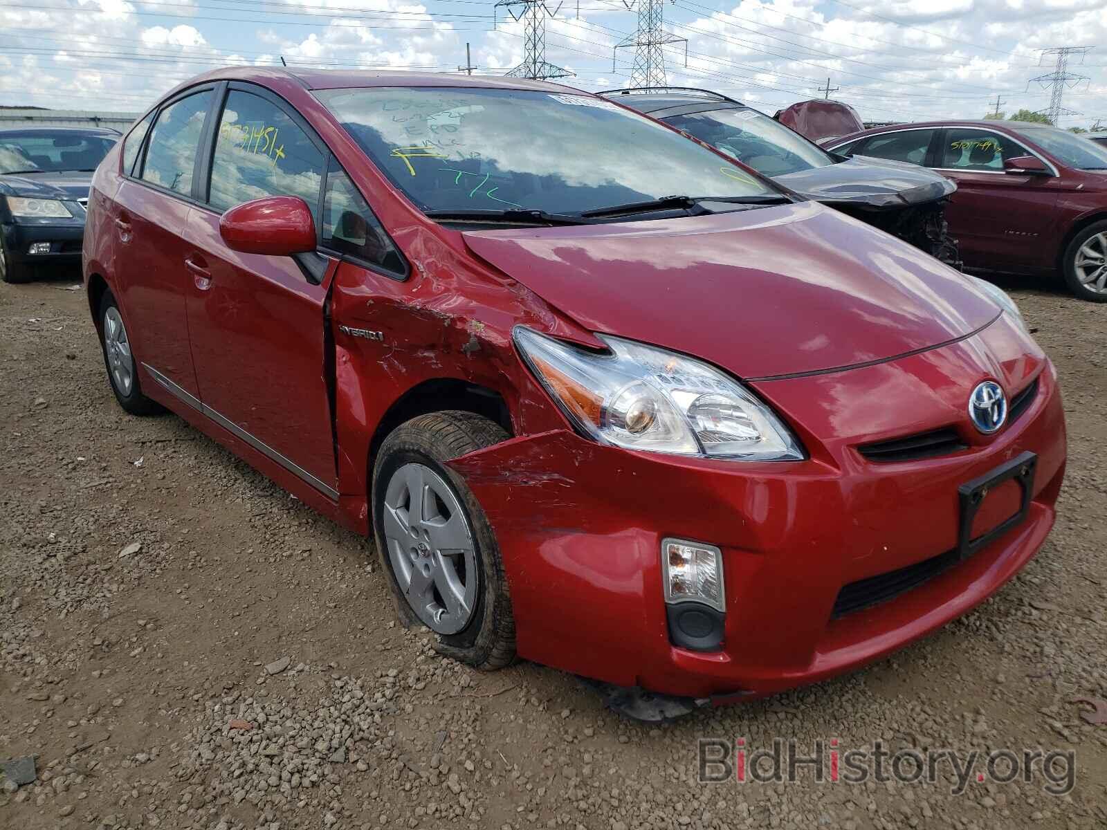 Photo JTDKN3DU3B5321660 - TOYOTA PRIUS 2011