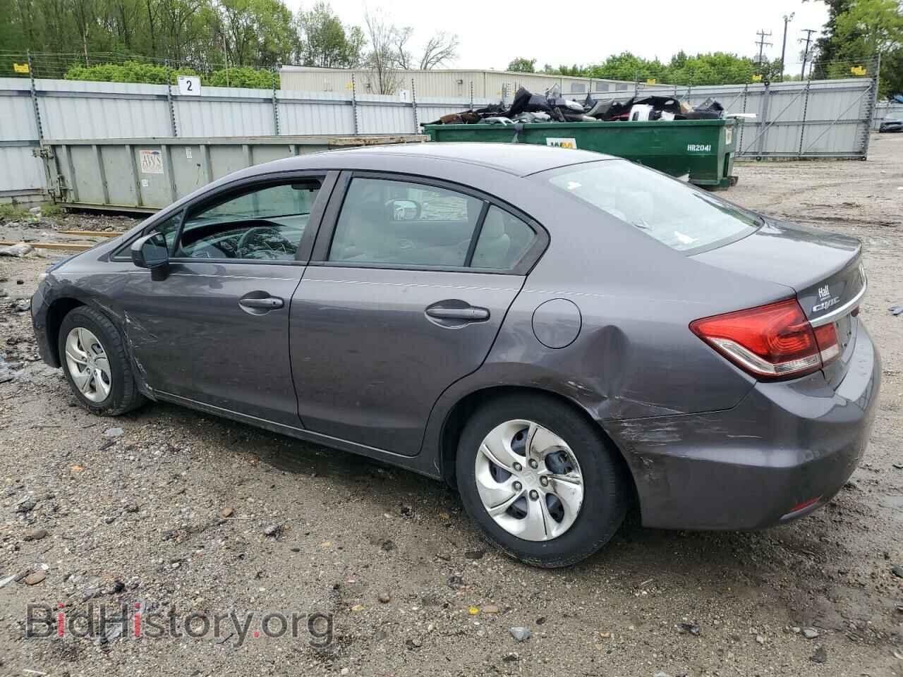 2014 HONDA CIVIC - VIN: 2HGFB2F58EH552840 - Фото 2