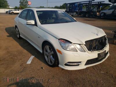 2012 Mercedes-Benz E-CLASS E 350 4MAT, белый — VIN WDDHF8JB3CA565735, Copart