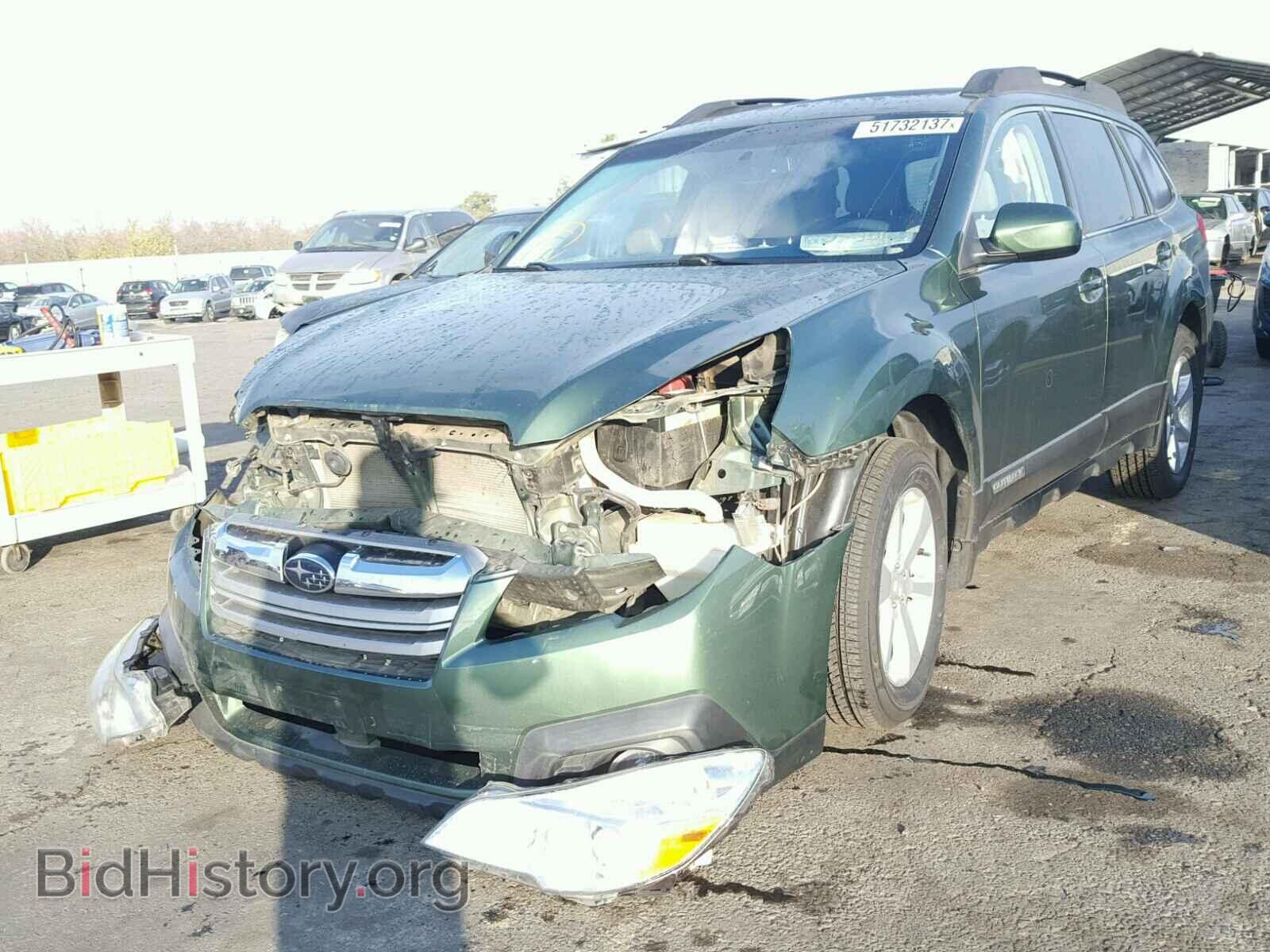 2013 SUBARU OUTBACK - VIN: 4S4BRBGCXD3239792 - Фото 2