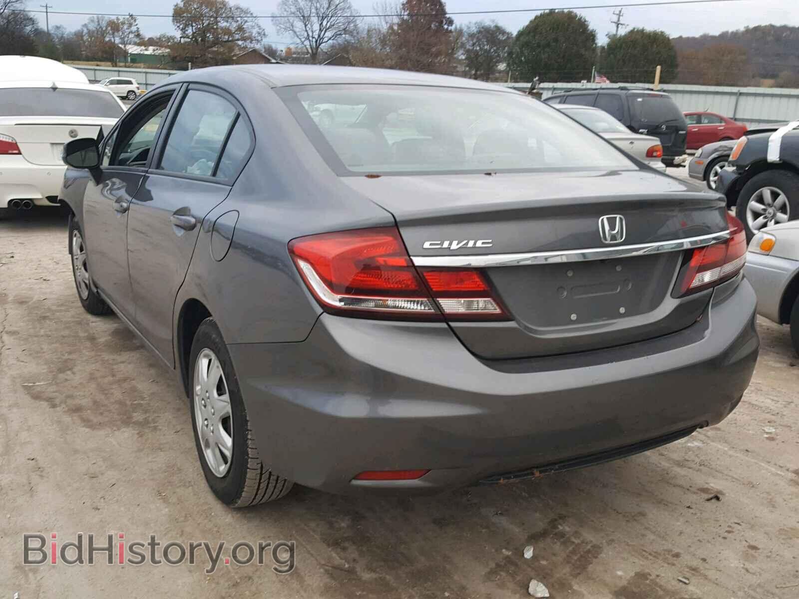 2013 HONDA CIVIC LX - VIN: 2HGFB2F53DH511367 - Фото 3