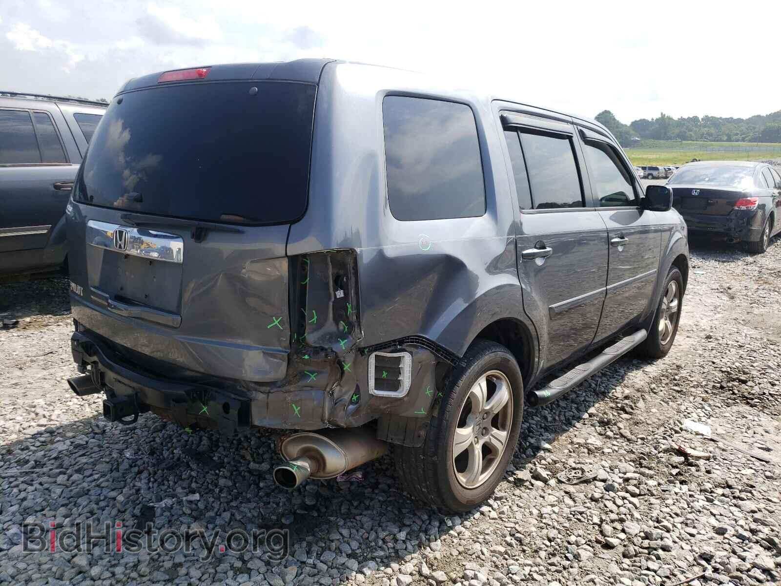 2013 HONDA PILOT - VIN: 5FNYF3H71DB026652 - Фото 4