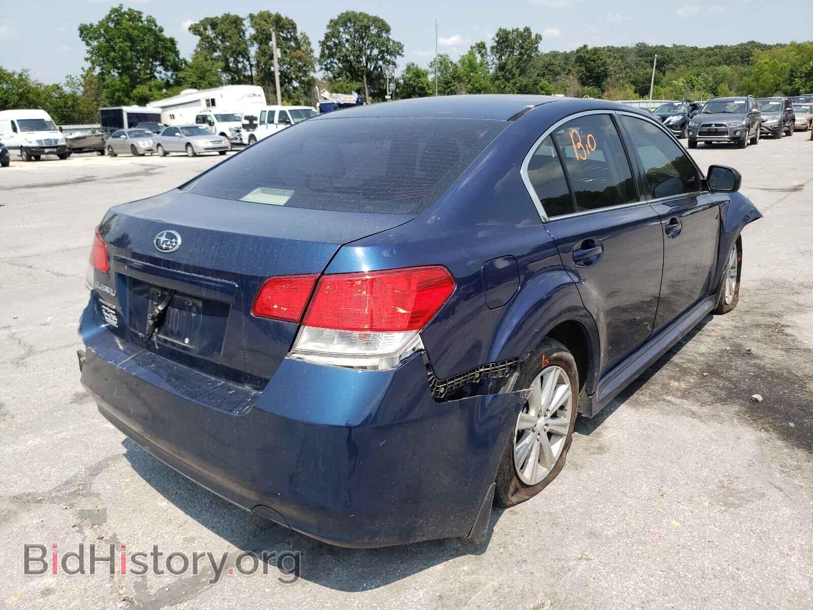 2011 SUBARU LEGACY - VIN: 4S3BMCB60B3235645 - Фото 4