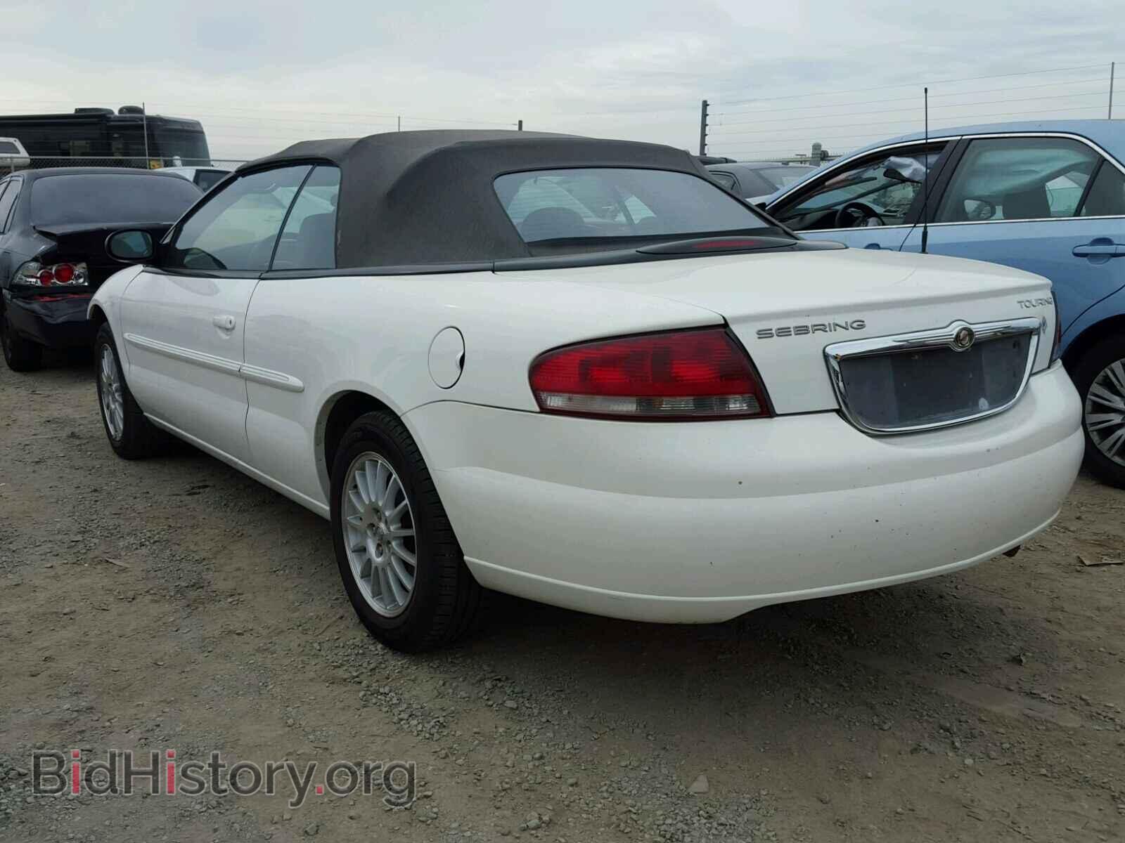 2004 CHRYSLER SEBRING - VIN: 1C3EL55R94N365937 - Фото 3