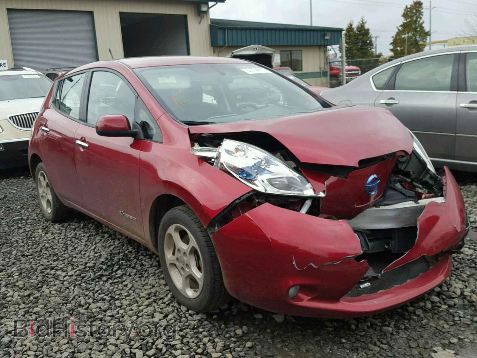 Photo 1N4AZ0CP8DC404287 - NISSAN LEAF 2013