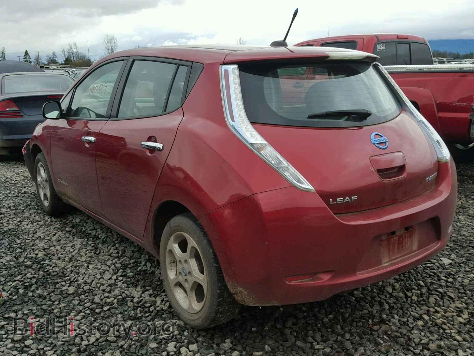 2013 NISSAN LEAF - VIN: 1N4AZ0CP8DC404287 - Фото 3