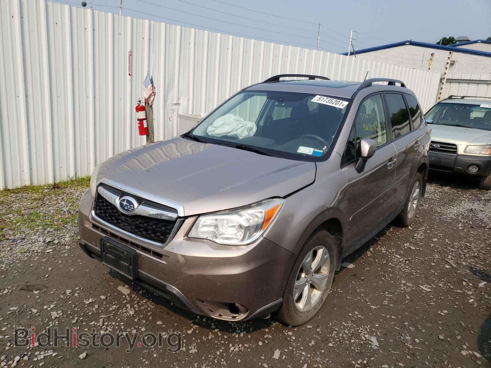 2014 SUBARU FORESTER - VIN: JF2SJAEC9EH551701 - Фото 2