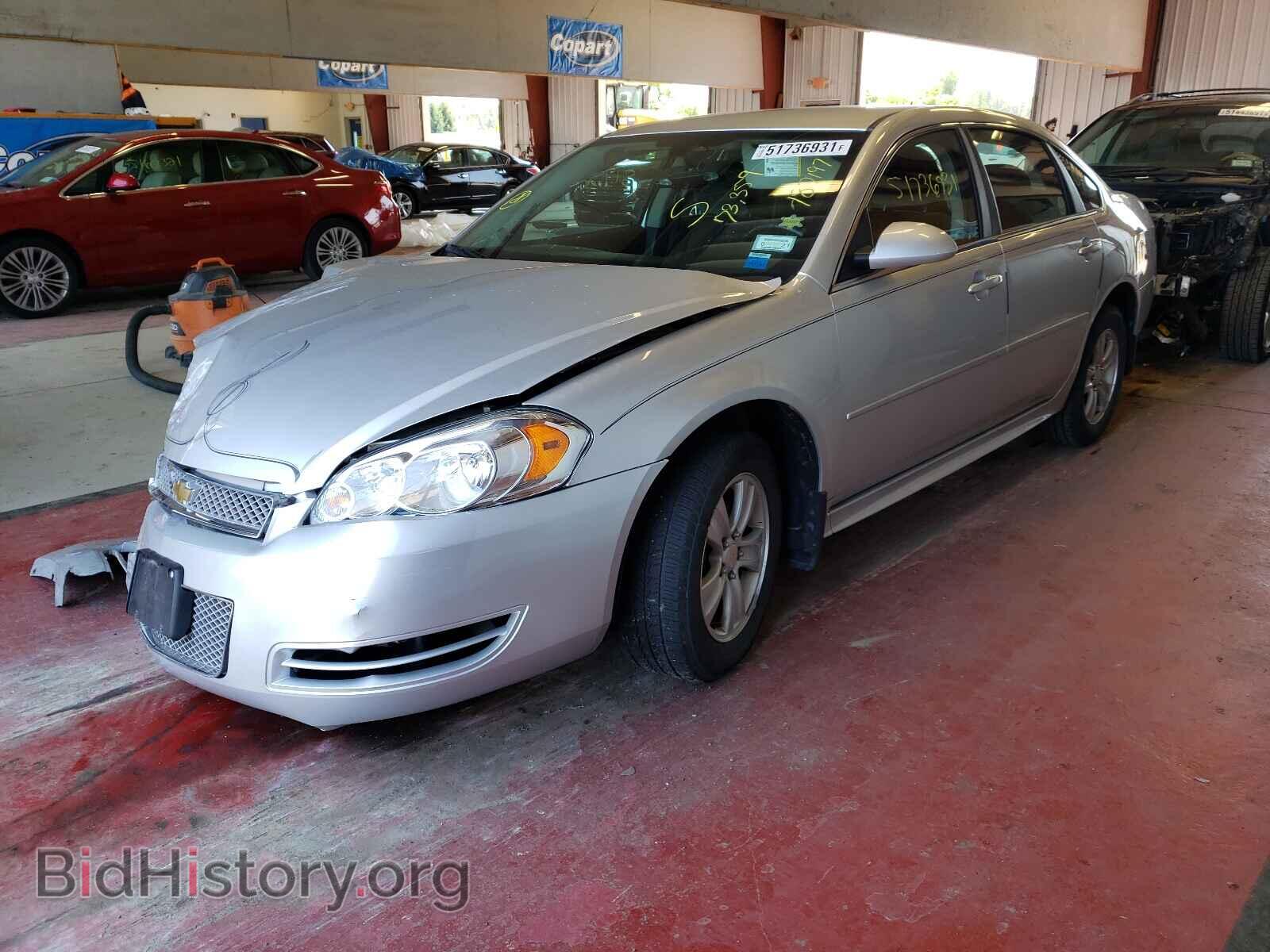 2013 CHEVROLET IMPALA - VIN: 2G1WF5E37D1187197 - Фото 2