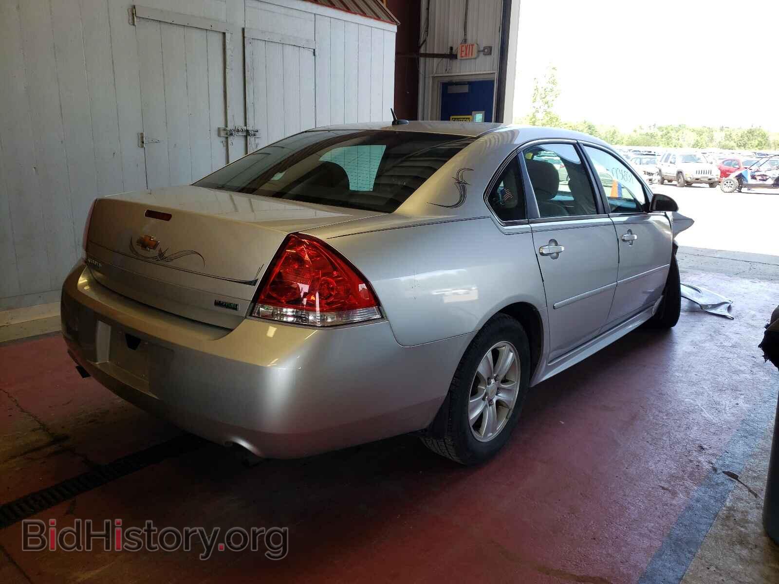 2013 CHEVROLET IMPALA - VIN: 2G1WF5E37D1187197 - Фото 4
