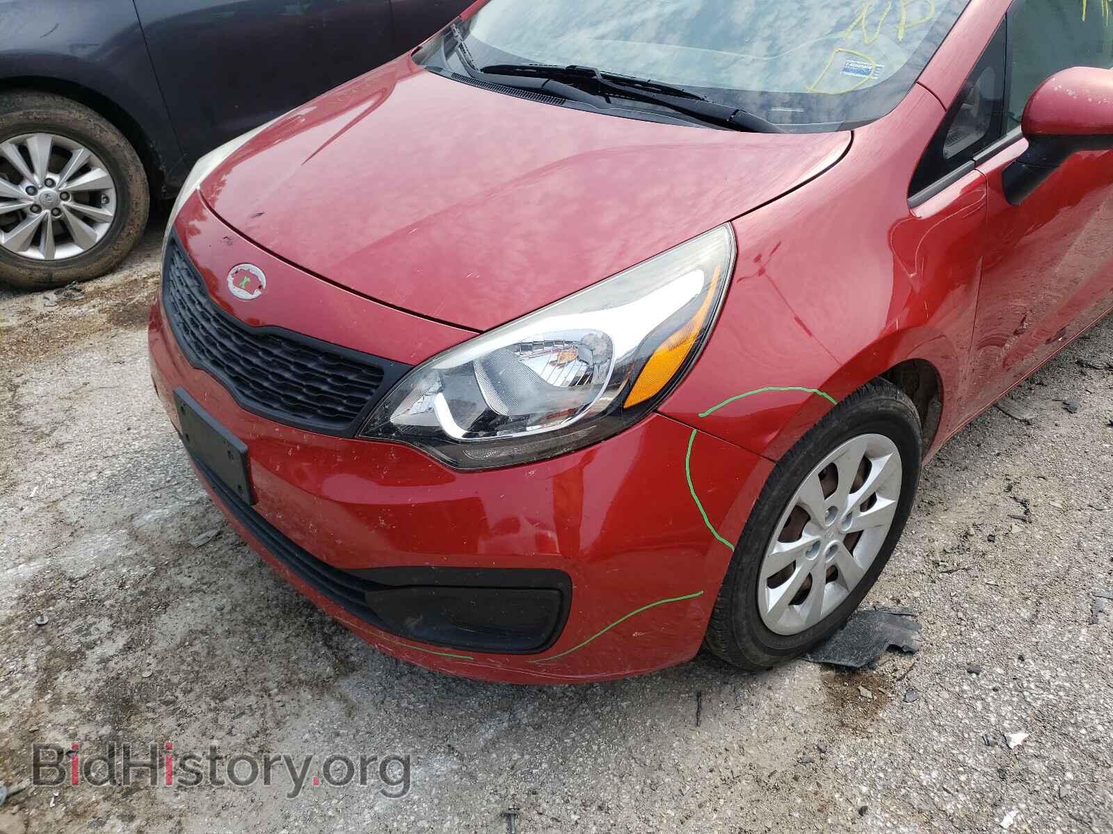 2013 KIA RIO - VIN: KNADM4A34D6125766 - Фото 9