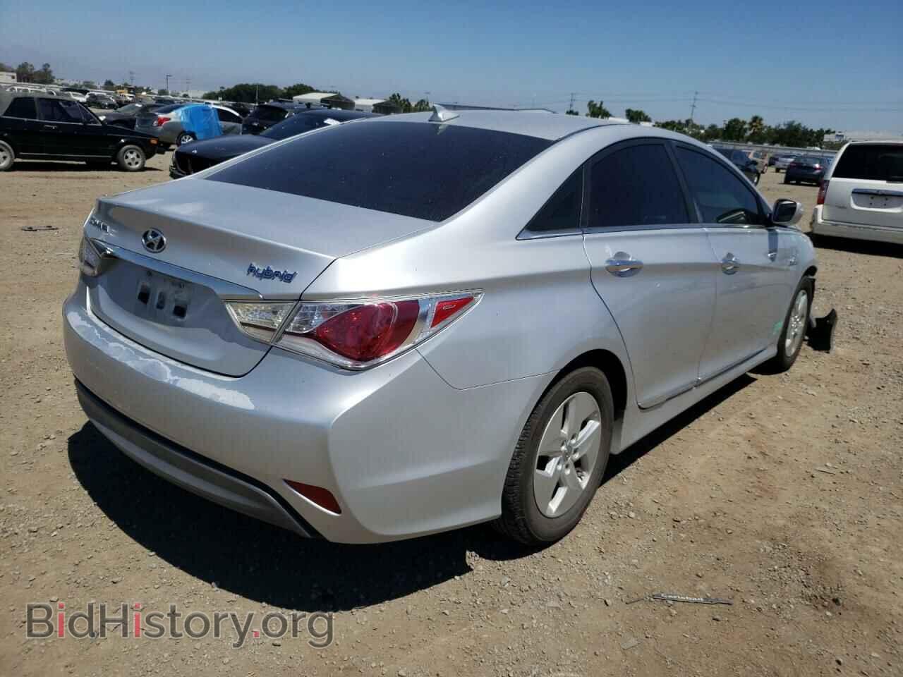 2012 HYUNDAI SONATA - VIN: KMHEC4A41CA042449 - Photo 4