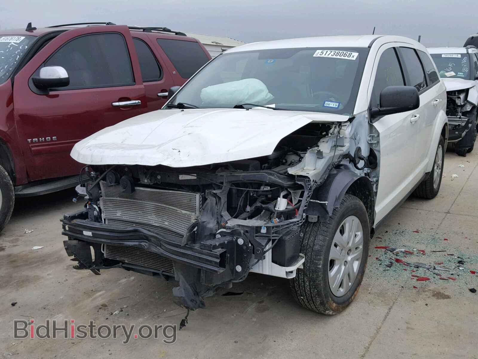 2015 DODGE JOURNEY SE - VIN: 3C4PDCABXFT700494 - Фото 2