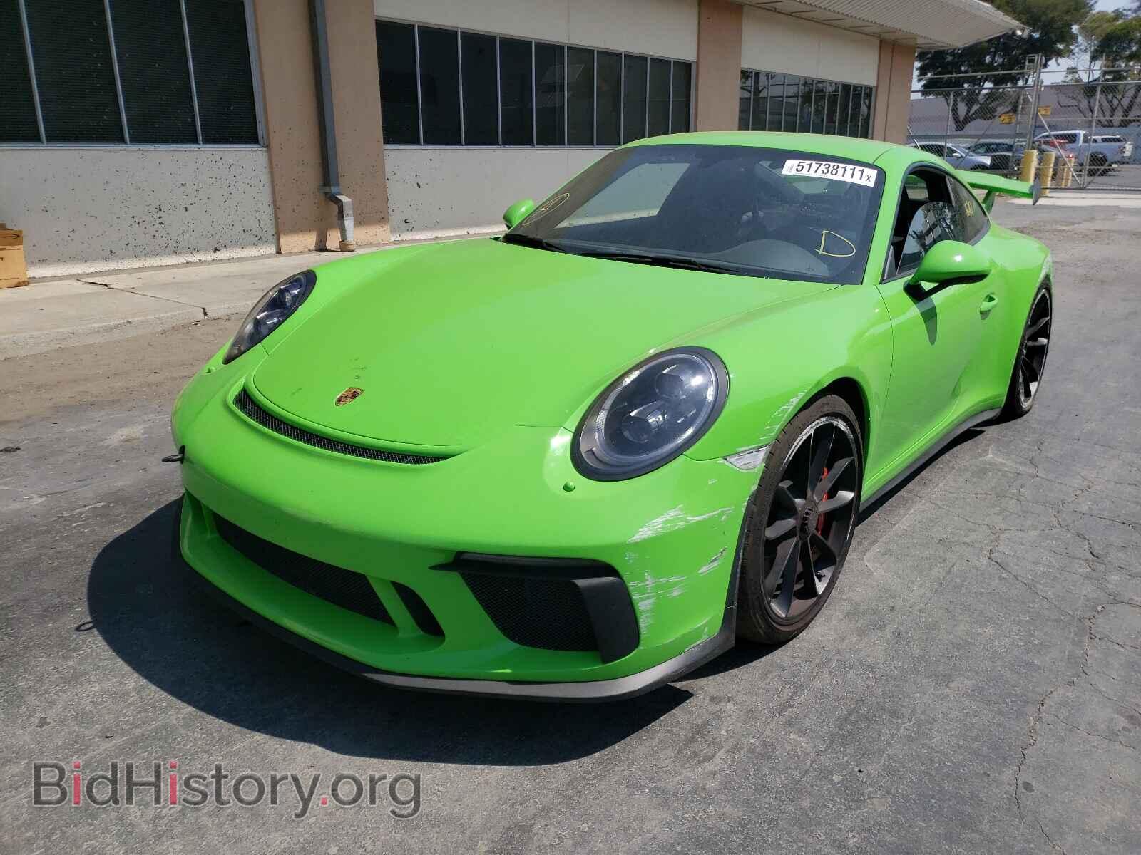 2018 PORSCHE 911 - VIN: WP0AC2A90JS175780 - Фото 2