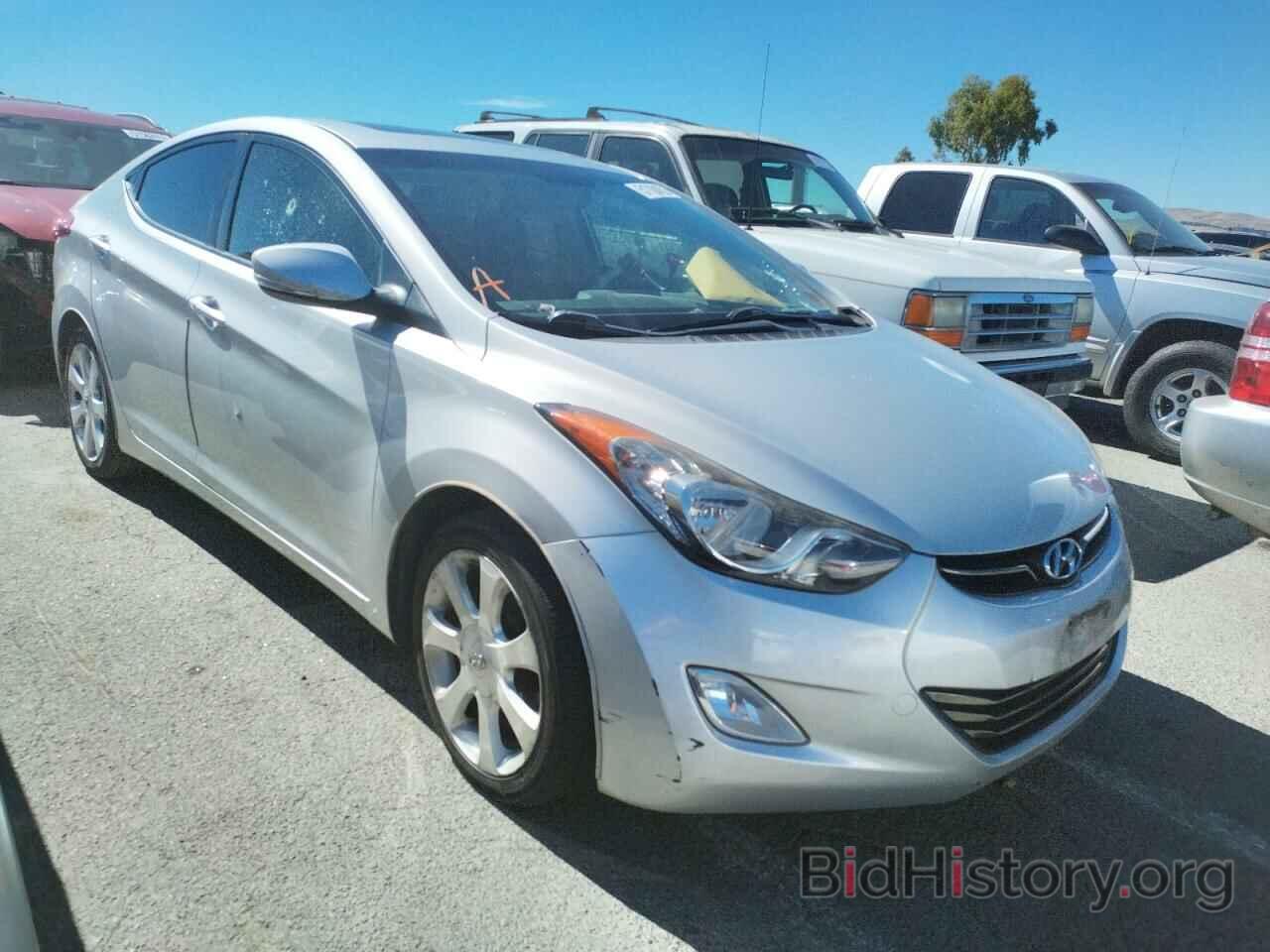 Photo KMHDH4AE9CU298682 - HYUNDAI ELANTRA 2012