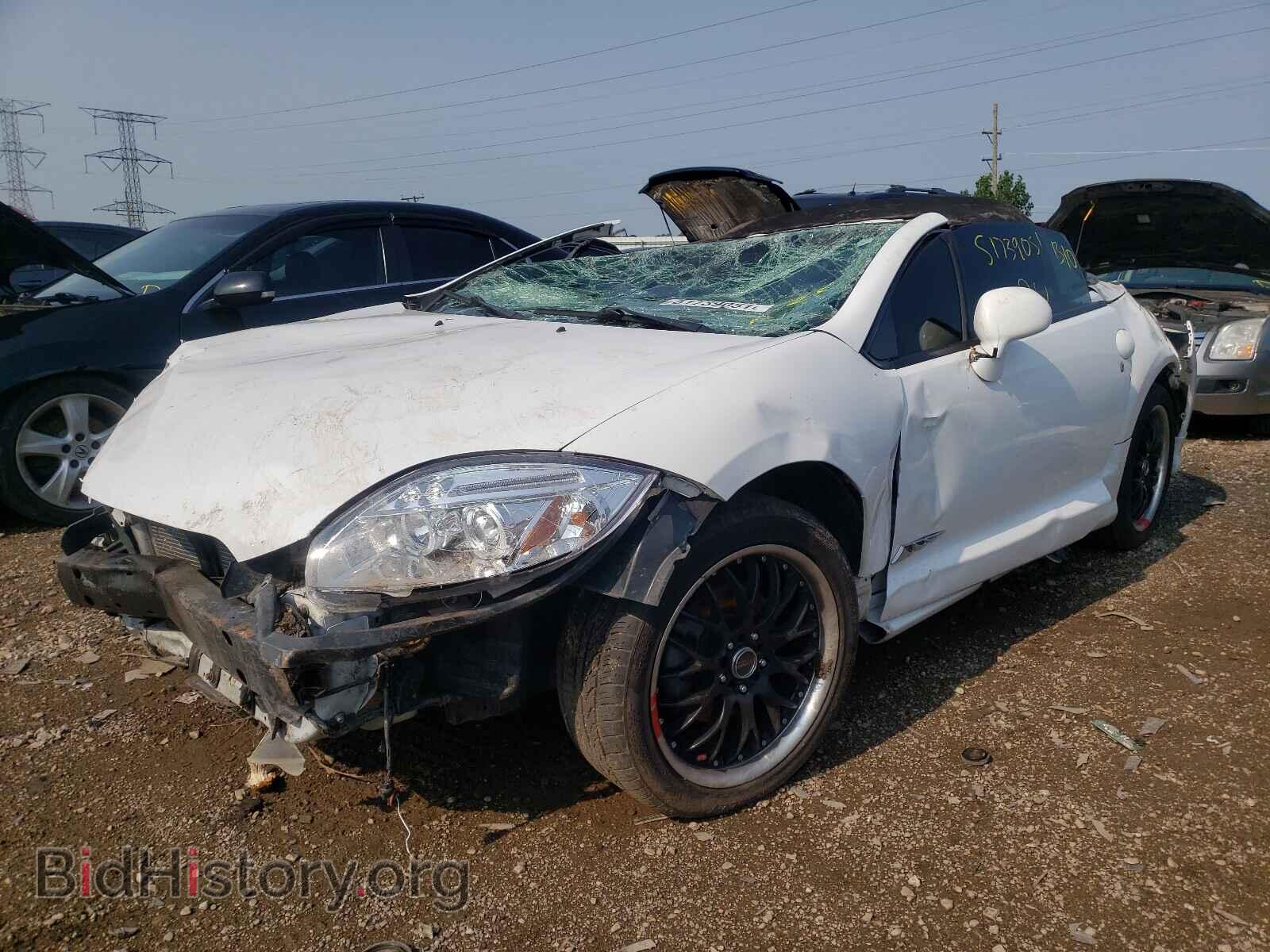 2008 MITSUBISHI ECLIPSE - VIN: 4A3AL35T78E018166 - Фото 2