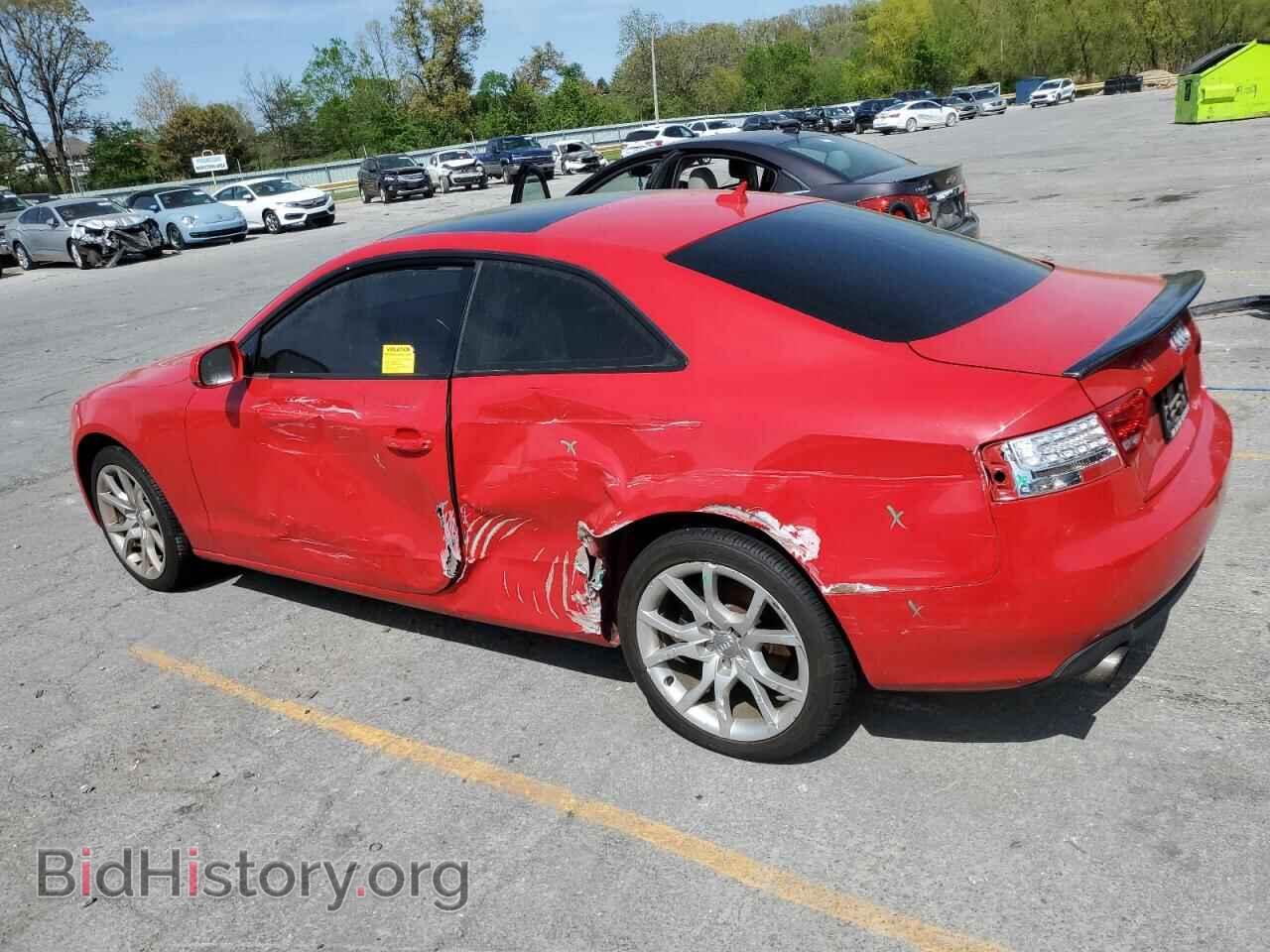 2012 AUDI A5 - VIN: WAULFAFR5CA002295 - Фото 2